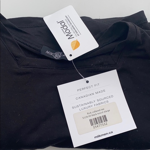 Men’s Fitted Tee w/ Square Neck - Picture 7 of 7